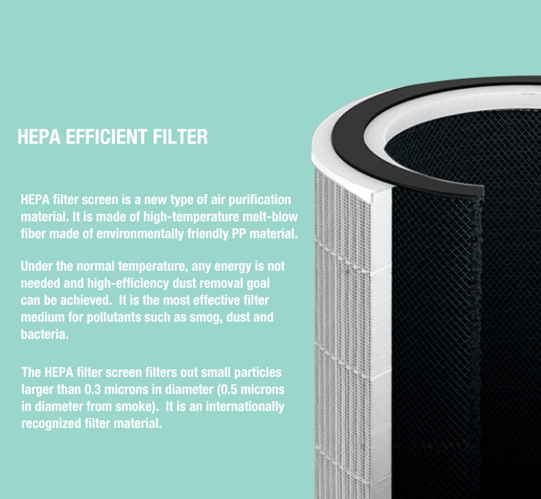 Biurkowy oczyszczacz powietrza Olansi A4 Pro (11)